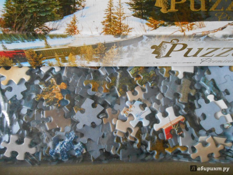 Иллюстрация 5 из 8 для Puzzle-1000 "Поезд в парке Банф" (GIPZ1000-7728) | Лабиринт - игрушки. Источник: Леан