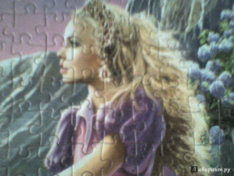 Иллюстрация 4 из 5 для Puzzle-1000 "Принцесса и ее единорог" (C-103164) | Лабиринт - игрушки. Источник: Роза с шипами