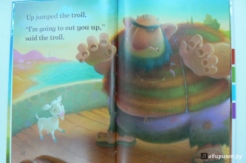 Иллюстрация 6 из 7 для Three Billy Goats Gruff | Лабиринт - книги. Источник: Марина