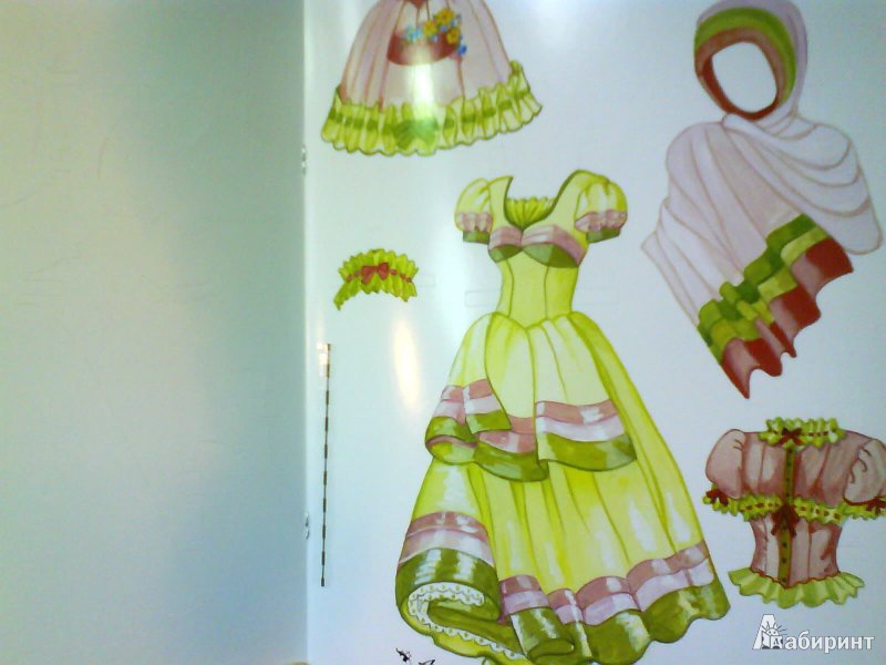 Иллюстрация 9 из 32 для Сказочная мода. Наряди принцессу. Золушка | Лабиринт - книги. Источник: Мила