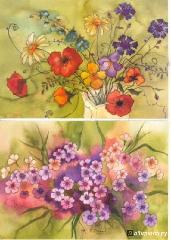 Иллюстрация 6 из 34 для Набор открыток "Цветы для любимой" - Виктория Кирдий | Лабиринт - сувениры. Источник: Елена Весна