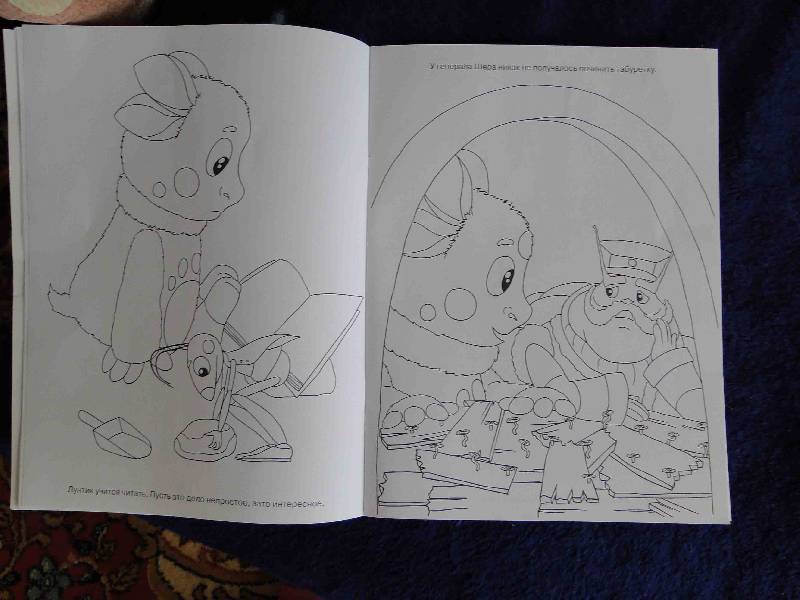 Иллюстрация 4 из 7 для Волшебная раскраска "Лунтик и его друзья" (№ 1169) | Лабиринт - книги. Источник: Сончик-пончик