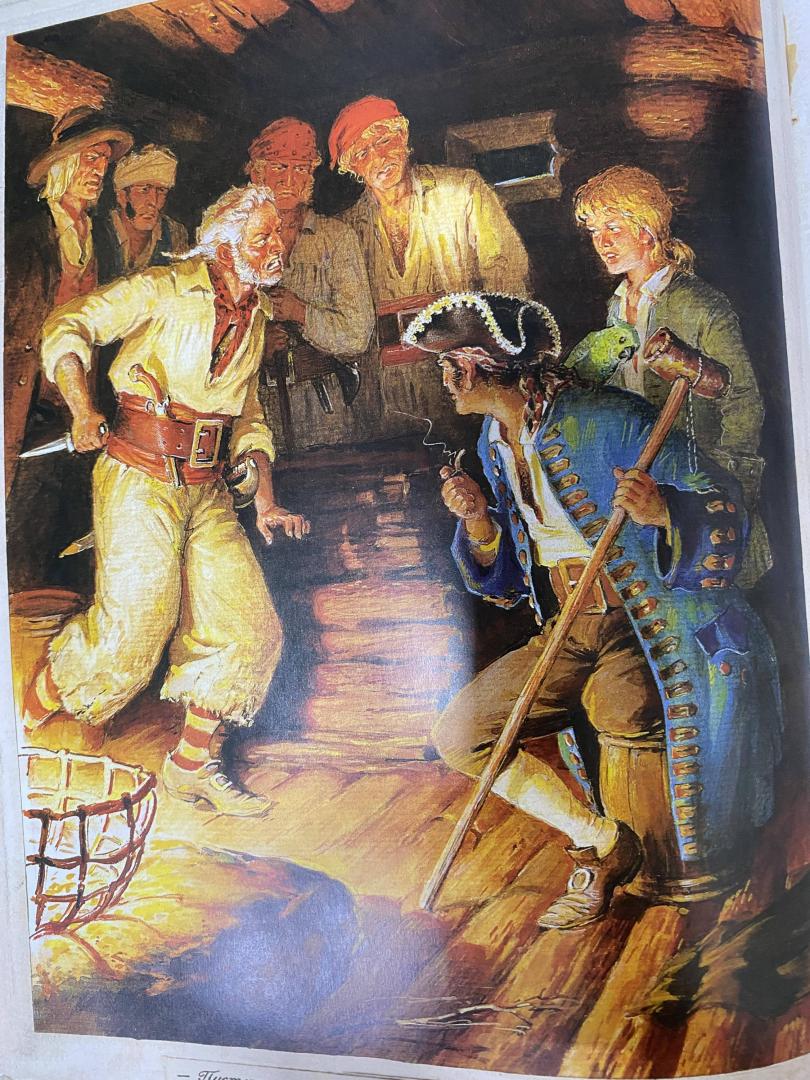 Иллюстрация 354 из 399 для Остров Сокровищ - Роберт Стивенсон | Лабиринт - книги. Источник: Зимина  Татьяна