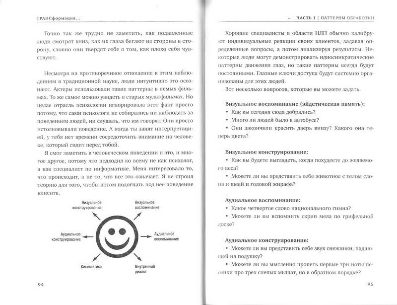 Иллюстрация 28 из 49 для ТРАНСформация. Как использовать гипноз для изменения жизни к лучшему - Ричард Бендлер | Лабиринт - книги. Источник: Ялина