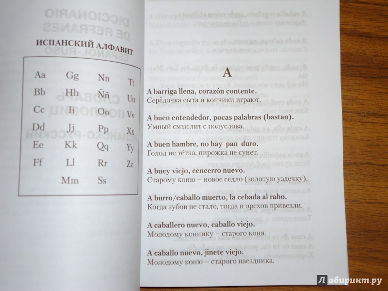 Иллюстрация 8 из 10 для Испанско-русский и русско-испанский словарь пословиц - Генрих Туровер | Лабиринт - книги. Источник: Danielle