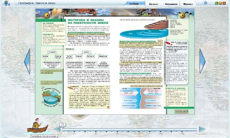 Иллюстрация 2 из 15 для Электронное приложение к учебнику "География. Земля и люди". 7 класс (DVD) | Лабиринт - . Источник: Red cat ;)