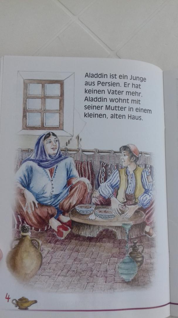 Иллюстрация 5 из 8 для Aladdin und die Wunderlampe - Xanthos, Douvitsas-Gamst | Лабиринт - книги. Источник: 3names