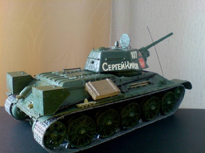 Иллюстрация 18 из 18 для Советский средний танк Т-34/76 (3525) | Лабиринт - игрушки. Источник: Бельмас  Александр Анатольевич