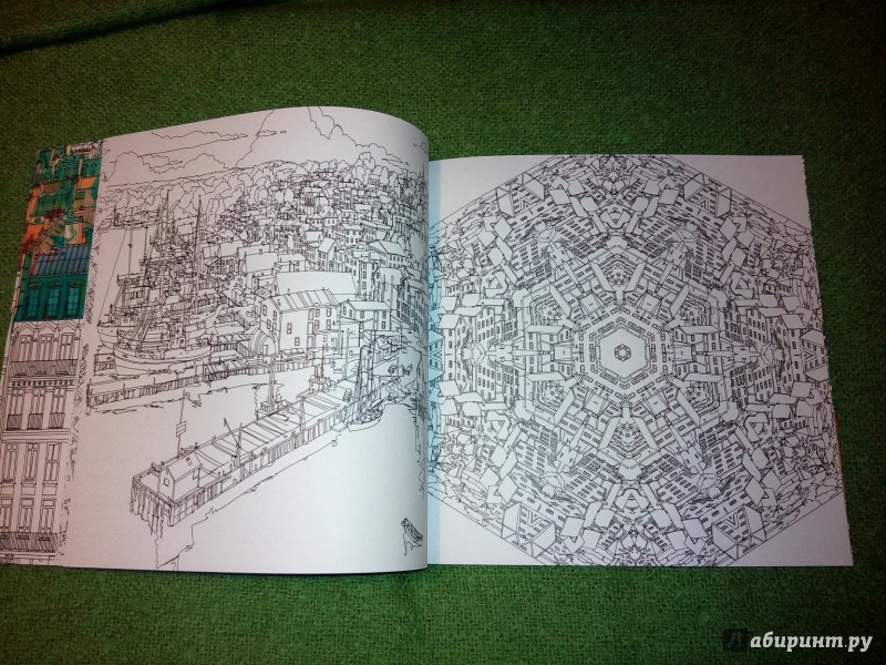 Иллюстрация 29 из 67 для Удивительные города. Раскраска-путешествие по местам, реальным и выдуманным - Стив Макдональд | Лабиринт - книги. Источник: Ulitos