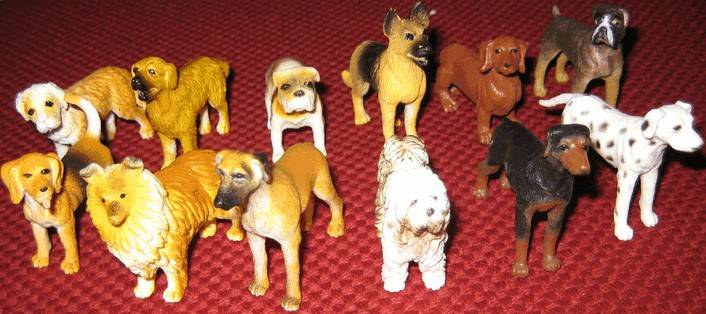 Иллюстрация 2 из 7 для Собаки, 12 фигурок (695504) | Лабиринт - игрушки. Источник: Kvaki