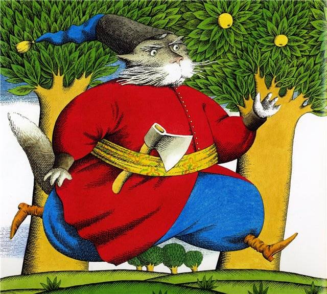 Иллюстрация 6 из 21 для Сказка о коте, петухе и лисе | Лабиринт - книги. Источник: Гостья