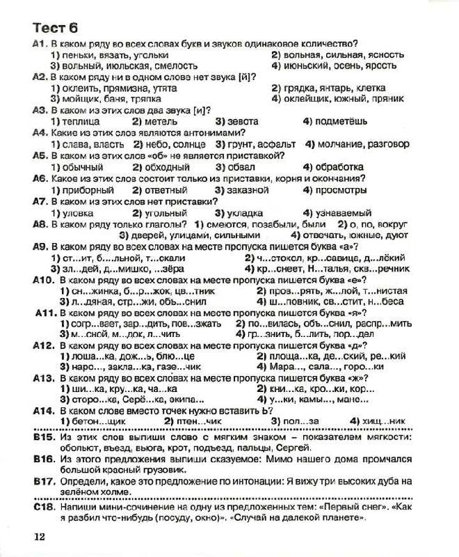Иллюстрация 8 из 9 для Русский язык. Итоговое тестирование. 2 класс - Узорова, Нефедова | Лабиринт - книги. Источник: Юта