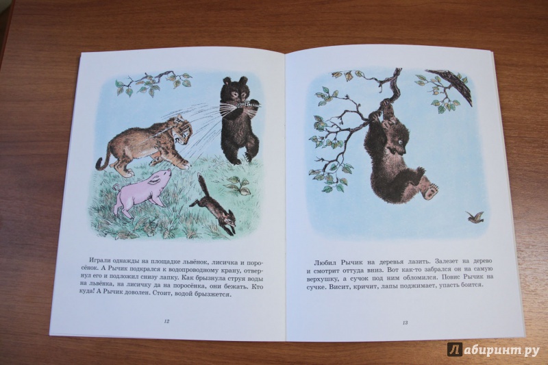 Иллюстрация 28 из 34 для Медвежонок Рычик и его товарищи - Вера Чаплина | Лабиринт - книги. Источник: Nikolina