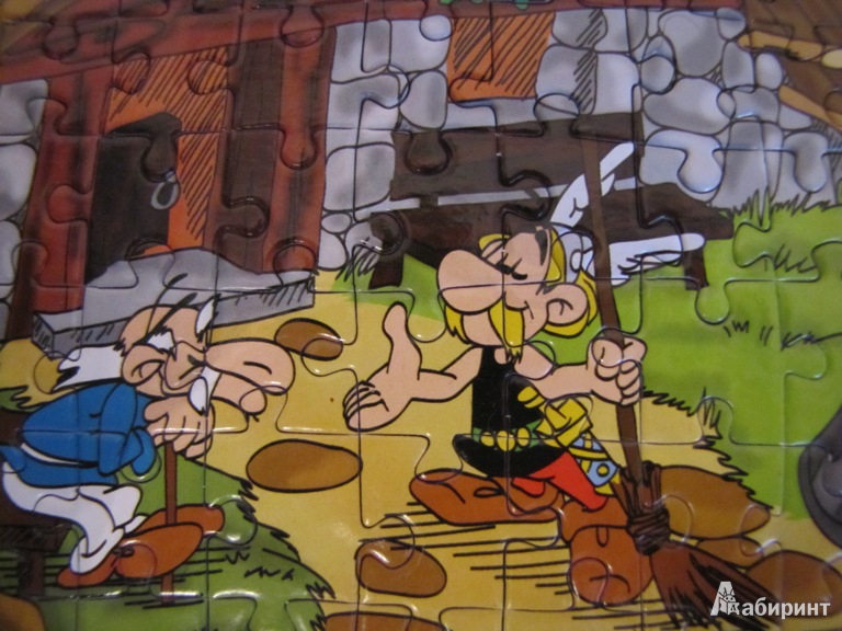 Иллюстрация 15 из 16 для Pazzle-1000. "Asterix". В деревне (C-PU100052) | Лабиринт - игрушки. Источник: Павлюченкова  Наталья
