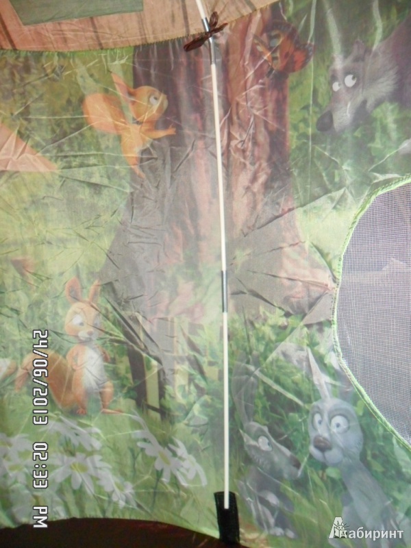 Иллюстрация 5 из 6 для Палатка "Маша и Медведь" в сумке, 104х135 см (GT5509) | Лабиринт - игрушки. Источник: Юлия Рой(Вишневецкая)