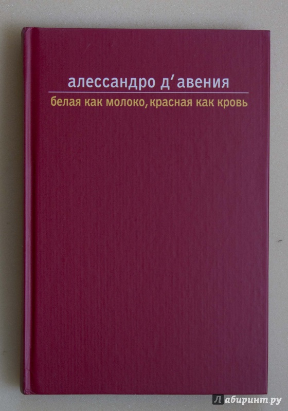 Иллюстрация 5 из 11 для Белая как молоко, красная как кровь - Алессандро Д`Авения | Лабиринт - книги. Источник: Кутукова  Галина