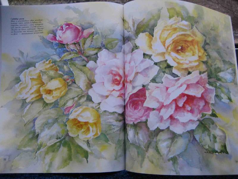 Иллюстрация 16 из 19 для Рисуем цветы акварелью - Вэнди Тейт | Лабиринт - книги. Источник: Трухина Ирина