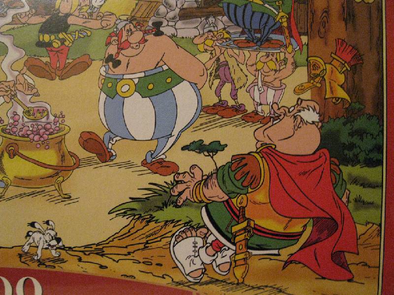 Иллюстрация 3 из 5 для Pazzle-500. "Asterix". Римская разведка (B-PU50074) | Лабиринт - игрушки. Источник: Кавжарадзе Алла