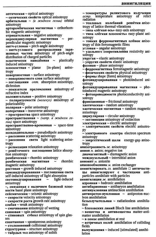 Иллюстрация 2 из 5 для Русско-английский физический словарь - Абрамов, Новиков, Ерпылев | Лабиринт - книги. Источник: Ялина
