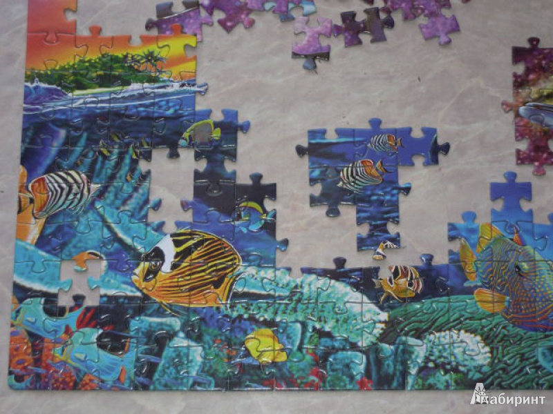 Иллюстрация 3 из 9 для Step Puzzle-560 "Подводный мир" (78077) | Лабиринт - игрушки. Источник: Iwolga