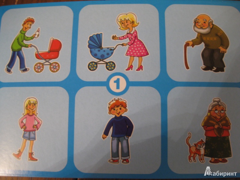 Иллюстрация 2 из 13 для Лото на английском и немецком языках "Семья и профессии" (01149) | Лабиринт - игрушки. Источник: White lady
