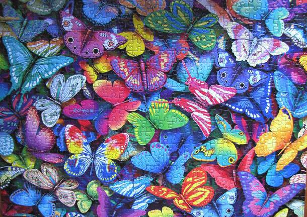 Иллюстрация 12 из 24 для Пазл-500 "Бабочки" (13760) | Лабиринт - игрушки. Источник: RockBaby