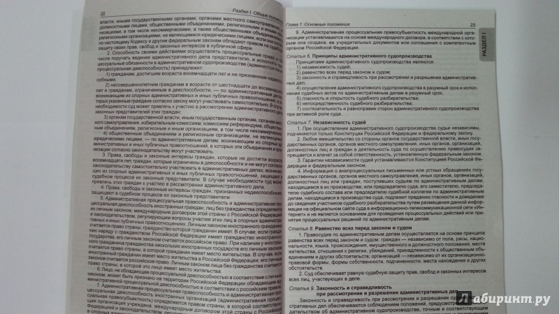 Иллюстрация 6 из 7 для Кодекс административного судопроизводства РФ с 15.09.15 г. | Лабиринт - книги. Источник: Jesse