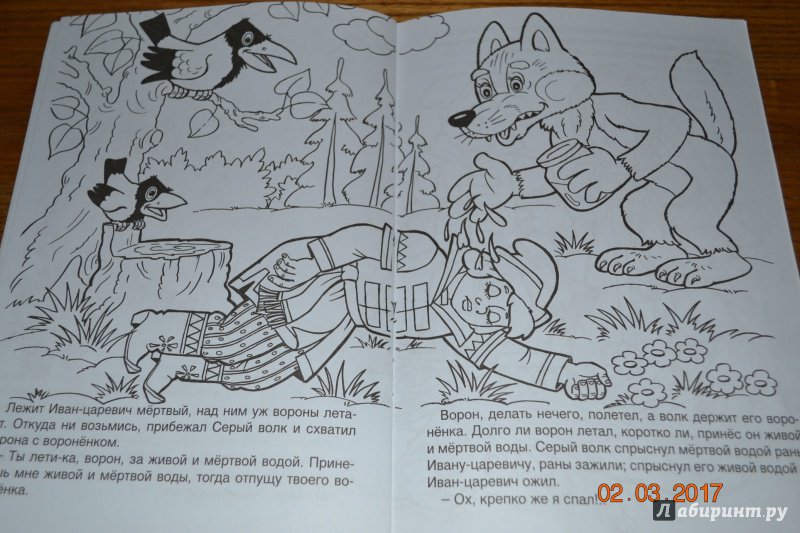 Иллюстрация 27 из 29 для Иван-царевич и Серый волк | Лабиринт - книги. Источник: Белоус Марина