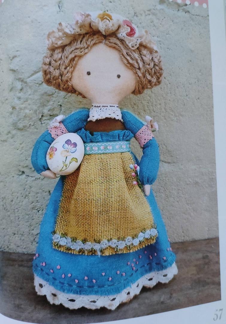 Иллюстрация 47 из 53 для Винтажные куклы из ткани - Каролина Рощенко | Лабиринт - книги. Источник: Katula