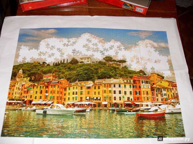 Иллюстрация 16 из 19 для Puzzle-1000 "Италия. Портофино" (РК1000-7804) | Лабиринт - игрушки. Источник: C  Юлиана