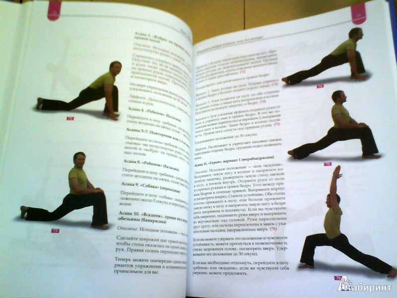Иллюстрация 4 из 4 для Йога. Большая книга лучших асан (+СD) - Андрей Липень | Лабиринт - книги. Источник: Мила