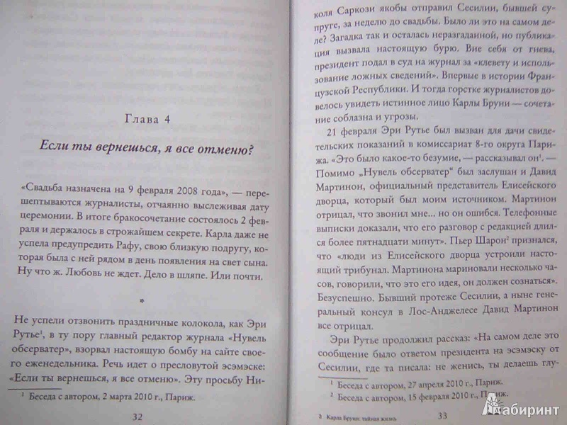 Иллюстрация 10 из 11 для Карла Бруни. Тайная жизнь - Бесма Лаури | Лабиринт - книги. Источник: Салус