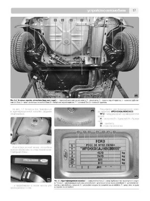 Иллюстрация 8 из 15 для Ford Fiesta/Fusion. Руководство по эксплуатации, техническому обслуживанию и ремонту | Лабиринт - книги. Источник: Юта