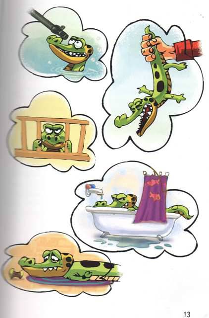 Иллюстрация 3 из 15 для Крокодил под кроватью - Александра Рыженкова | Лабиринт - книги. Источник: Кин-дза-дза