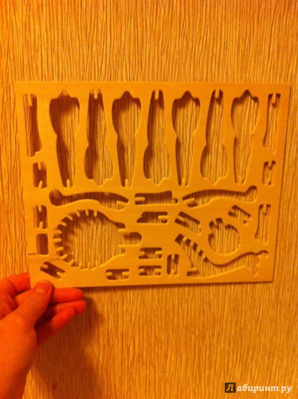 Иллюстрация 5 из 6 для Модель сборная деревянная Павлин | Лабиринт - игрушки. Источник: Ганус  Анна Сергеевна