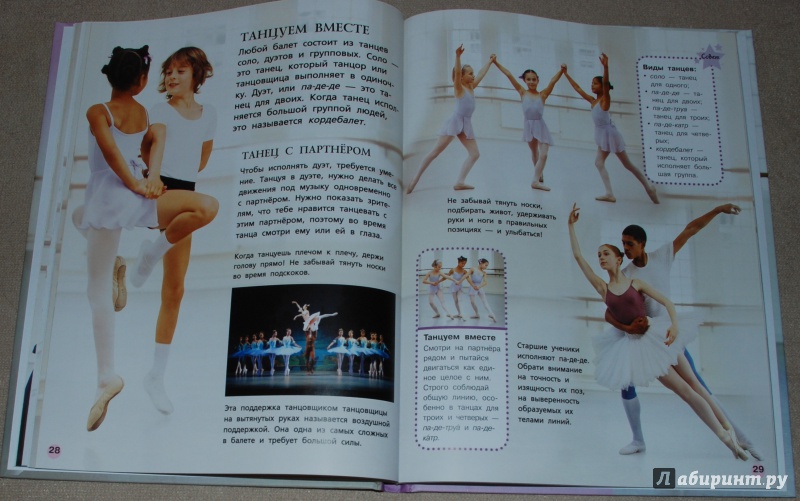 Иллюстрация 28 из 33 для Моя первая книга про балет - Касл, Буассон | Лабиринт - книги. Источник: Книжный кот
