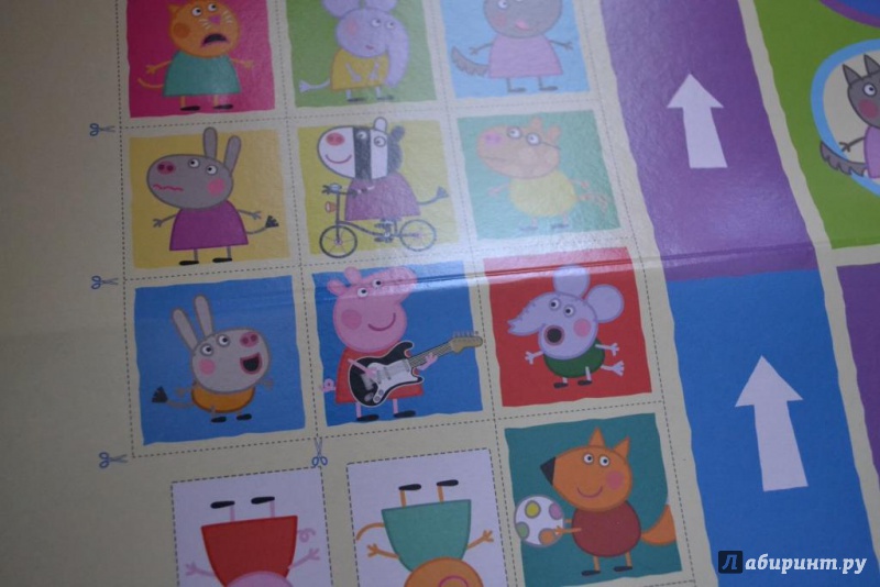 Иллюстрация 12 из 21 для Peppa Pig. Настольные игры. Набор 4 в 1 | Лабиринт - игрушки. Источник: Белка