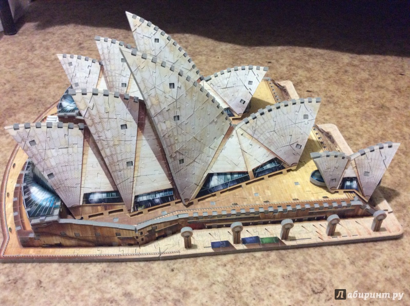 Иллюстрация 2 из 8 для Пазл 3D "Сидней Opera House" (W3D-2006) | Лабиринт - игрушки. Источник: Кошелева  Елена Сергеевна