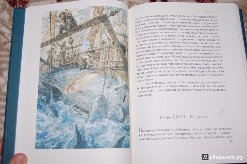 Иллюстрация 16 из 104 для Моби Дик, или Белый кит. В 2-х томах - Герман Мелвилл | Лабиринт - книги. Источник: evil_academic