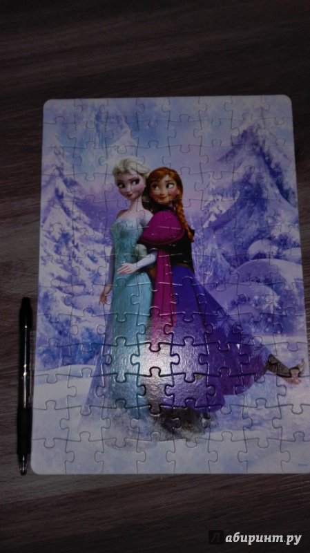 Иллюстрация 23 из 25 для Puzzle-104 "Disney. Холодное сердце" (82126) | Лабиринт - игрушки. Источник: Jardin Jasminez