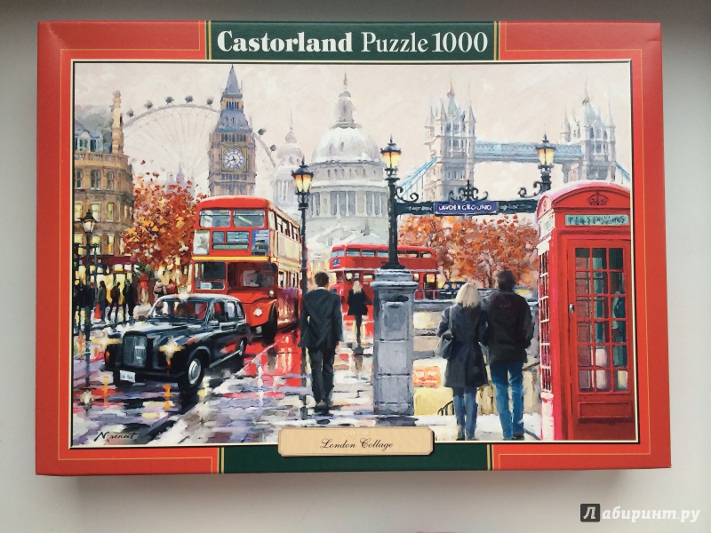 Иллюстрация 5 из 9 для Puzzle-1000 "Коллаж Лондон" (C-103140) | Лабиринт - игрушки. Источник: terramisu