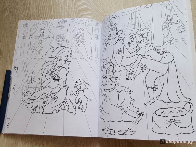 Иллюстрация 29 из 41 для Суперраскраски сказки - Ю. Габазова | Лабиринт - книги. Источник: Анна Арт