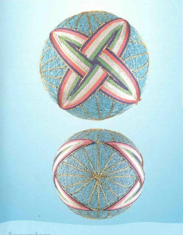 Иллюстрация 26 из 33 для Вышиваем шары по-японски - Маргарет Ладлоу | Лабиринт - книги. Источник: Юта