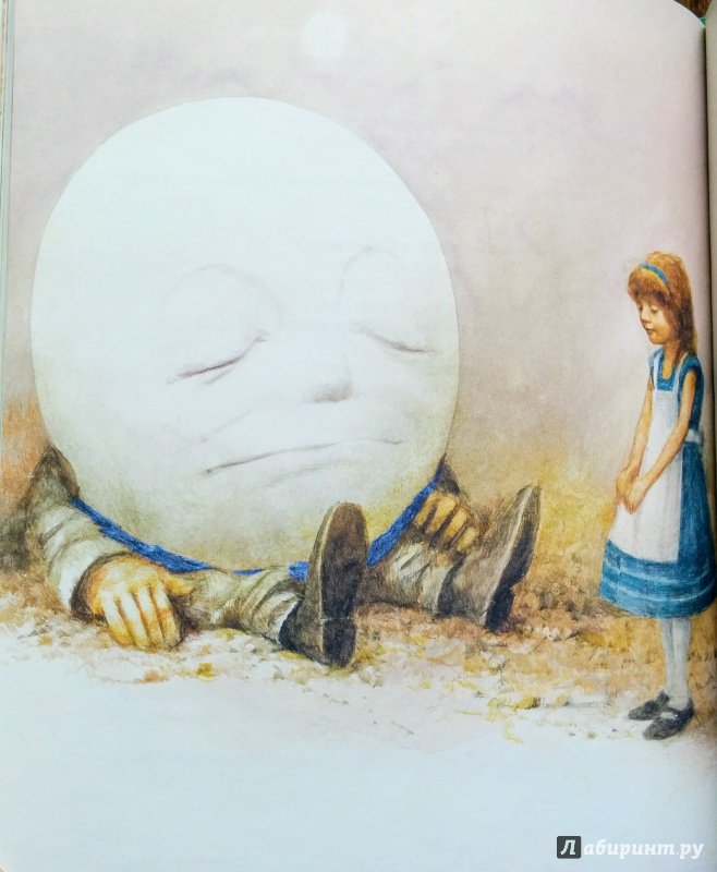 Иллюстрация 67 из 83 для Алиса в Зазеркалье - Льюис Кэрролл | Лабиринт - книги. Источник: Natalie Leigh