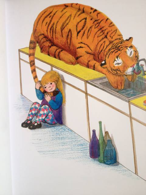 Иллюстрация 30 из 34 для Тигр, который пришел выпить чаю - Джудит Керр | Лабиринт - книги. Источник: Лёна  Алена