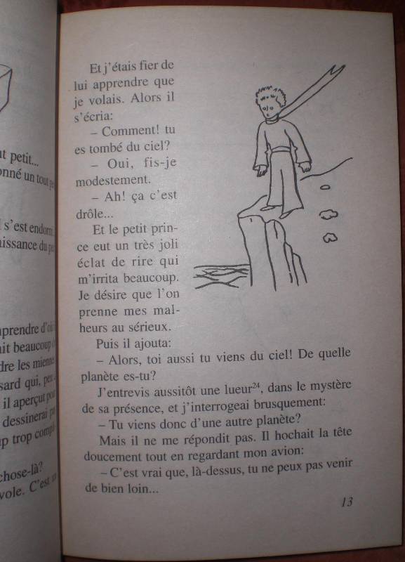 Иллюстрация 14 из 18 для Le Petit Prince - Antoine Saint-Exupery | Лабиринт - книги. Источник: MarionDeLorme