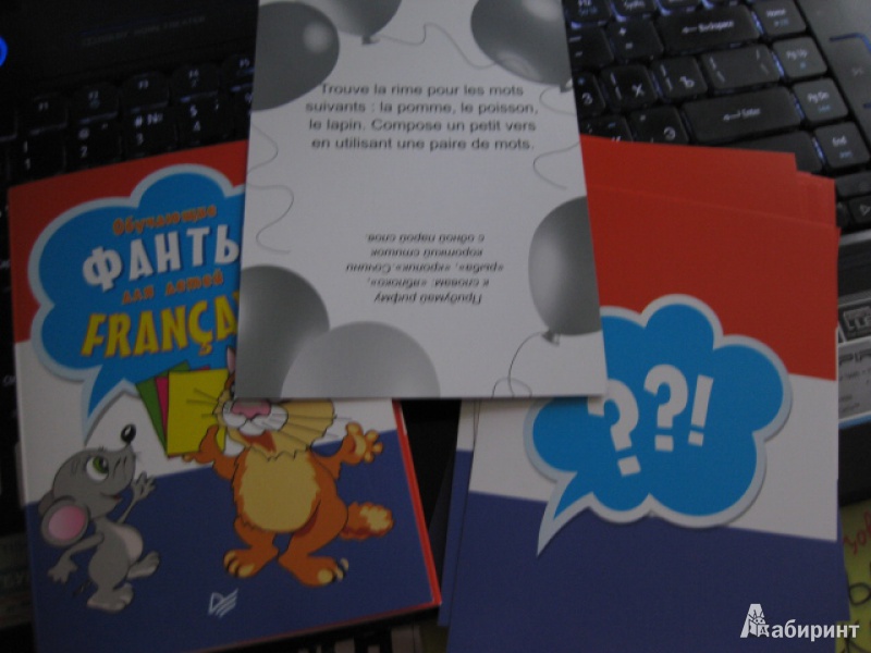Иллюстрация 2 из 13 для Обучающие фанты для детей. Французский язык (29 карточек) | Лабиринт - книги. Источник: White lady
