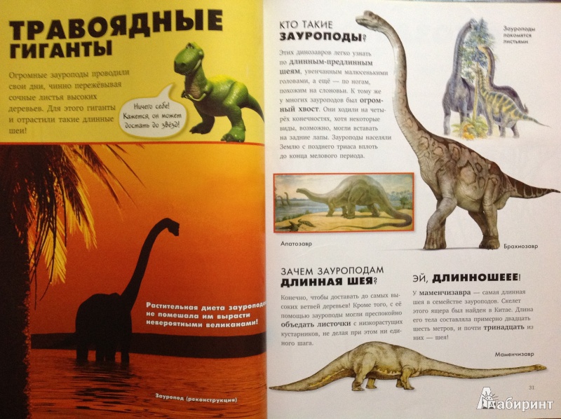 Иллюстрация 7 из 9 для Динозавры. Удивительная энциклопедия | Лабиринт - книги. Источник: читающий ребенок
