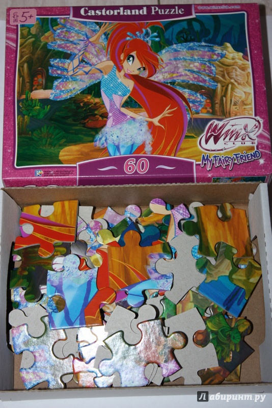Иллюстрация 5 из 5 для Puzzle-60 "Винкс", Блум (6215) | Лабиринт - игрушки. Источник: Ksuh