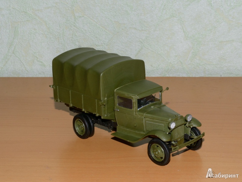 Иллюстрация 2 из 6 для Армейский грузовик "Полуторка" ГАЗ-АА (3602) | Лабиринт - игрушки. Источник: Lustralis
